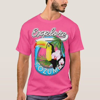 Cozumel Travel Patch erkunden T-Shirt
