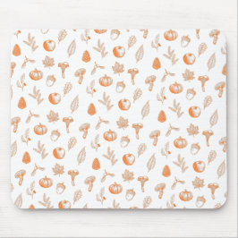 Cozy Autumn Pattern Mousepad