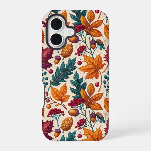 Cozy Autumn Phone Cover iPhone 16 Hülle (Rückseite)