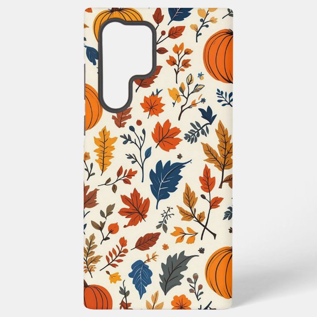 Cozy Autumnal Phone Case Samsung Galaxy Hülle (Rückseite)