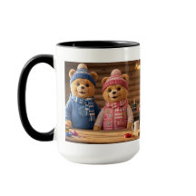 Cozy-Bär-Paar Tasse | Die Frosty Familie
