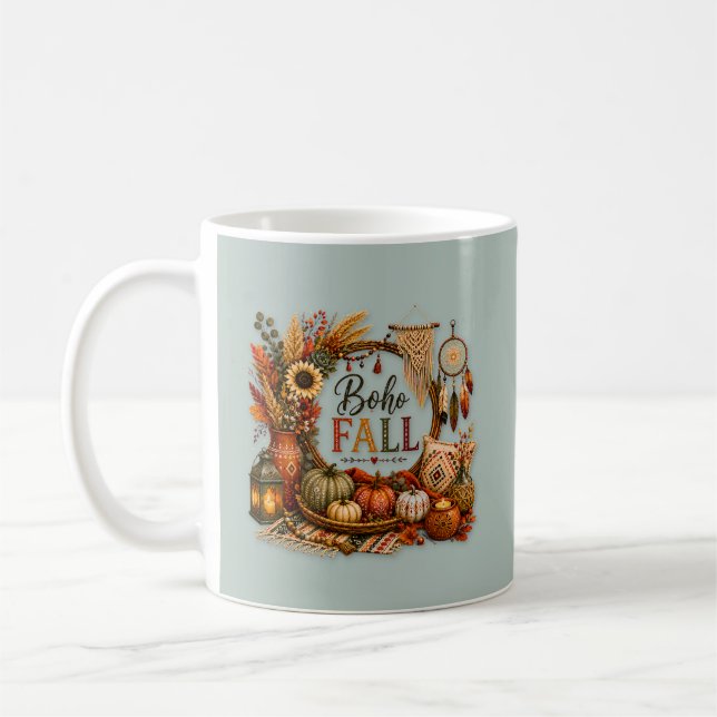 Cozy Boho Fall / Bohemio Acogedor Kaffeetasse (Links)