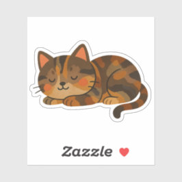 Cozy Calico Dreams Aufkleber