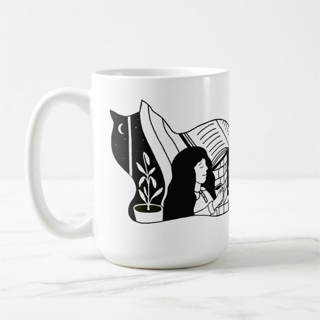 Cozy Cat Kaffeetasse (Links)