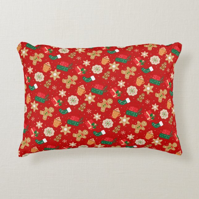 Cozy Christmas Decorative with Festive Charm Dekokissen (Vorderseite)