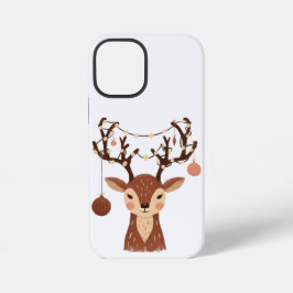 Cozy Christmas Deer with Ornaments and LPhone Case iPhone 12 Mini Hülle