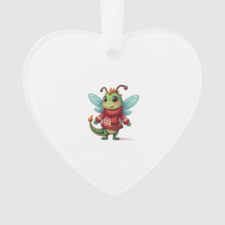 Cozy Christmas Dragonfly Ornament