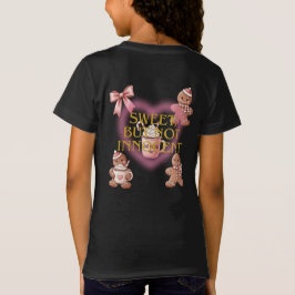 Cozy Christmas Gingerbread Coquette Sweet T-Shirt