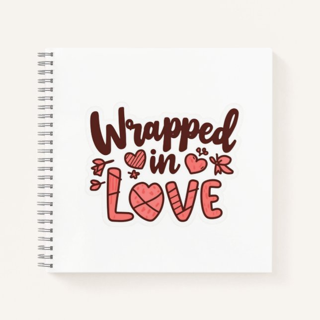 Cozy christmas magic - aesthetic notebook notizbuch (Vorderseite)