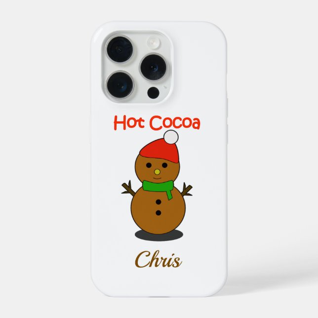 Cozy Christmas Mug – Hot Cocoa Holiday Gift  iPhone 15 Pro Hülle (Rückseite)