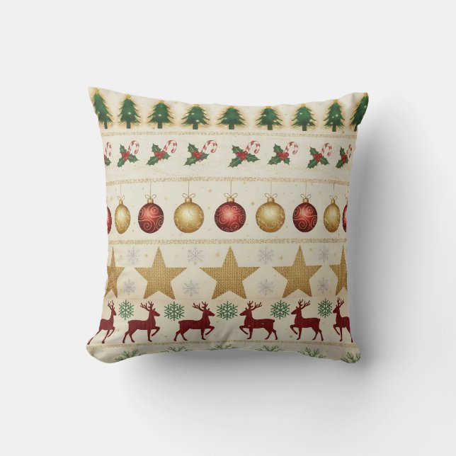 Cozy Christmas Nights Kissen (Vorderseite)