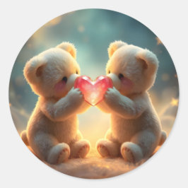 Cozy Companions -  Runder Aufkleber
