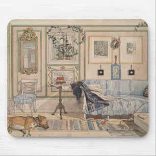 Cozy Corner (von Carl Larsson) Mousepad