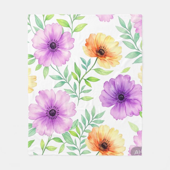 Cozy Custom Art Blanket – Soft Decorative Throw Fleecedecke (Vorderseite)