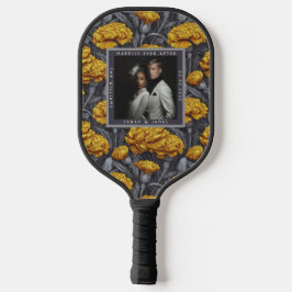 Cozy Custom Carnation Accent Mountain Wedding Pickleball Schläger