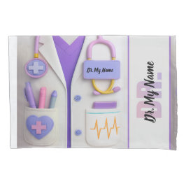 Cozy Doctor Blanket – Heart & Healing Design Kissenbezug