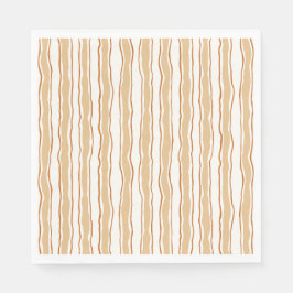 Cozy Fall Baby Shower | Neutral Cream & orange Serviette