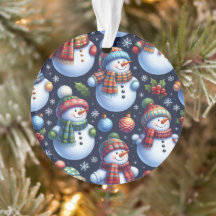 Cozy Festive Snowman