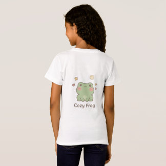 Cozy Frosch T-Shirt | Cute Kawaii Frosch Träger