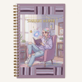Cozy Galaxy Reader & Pastel Aesthetic Journal Notizbuch
