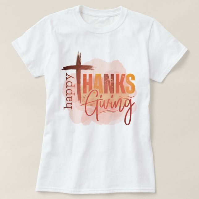 Cozy Happy Thanksgiving Sweatshirt for Fall T-Shirt (Design vorne)