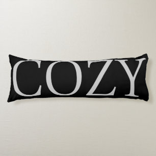 COZY HOLIDAY TYPOGRAPHY BODY PILLOW SEITENSCHLÄFERKISSEN