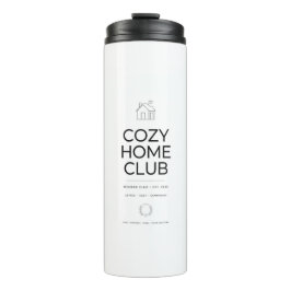 Cozy Home Club Tumbler Thermosbecher