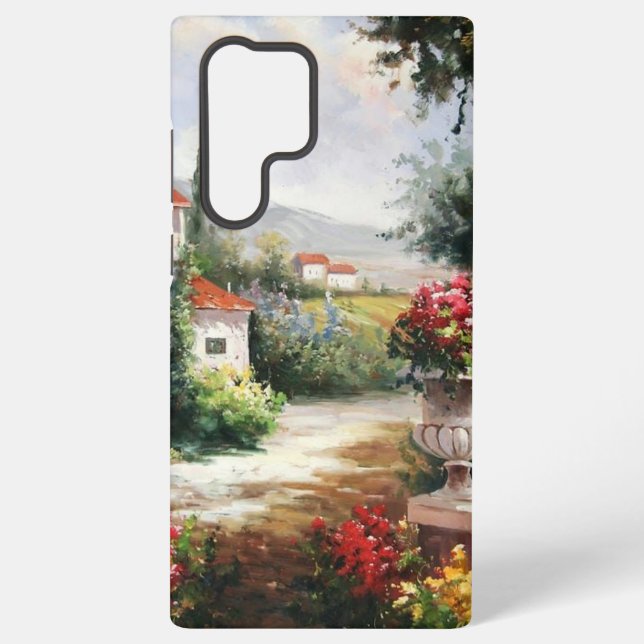 Cozy Home Illustration Phone Case Samsung Galaxy Hülle (Rückseite)