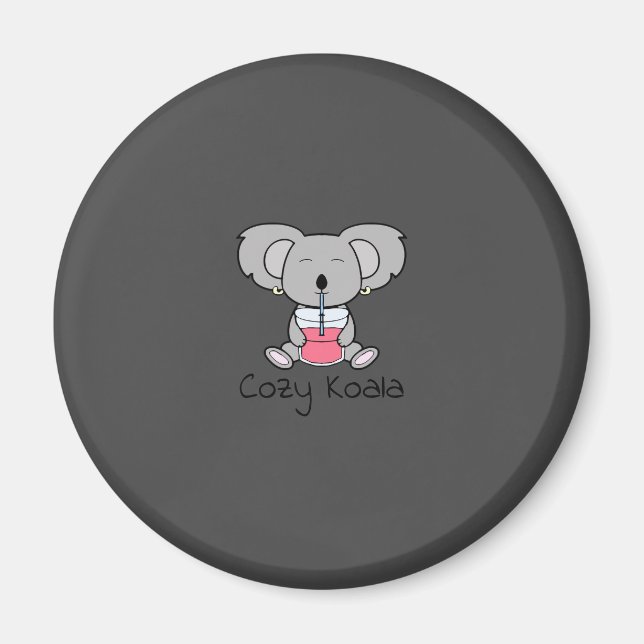 Cozy Koala Magnet (Vorne)