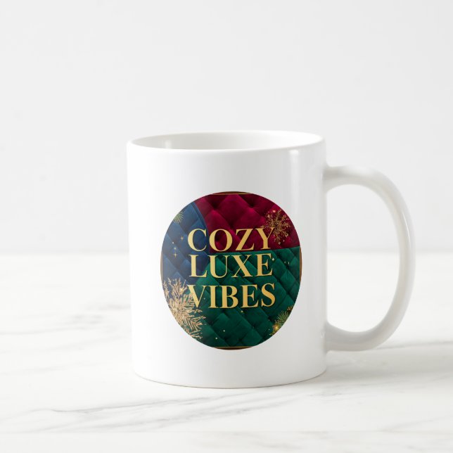 Cozy Luxe Vibes – A Stylish Mug for Comfort Lovers (Droite)