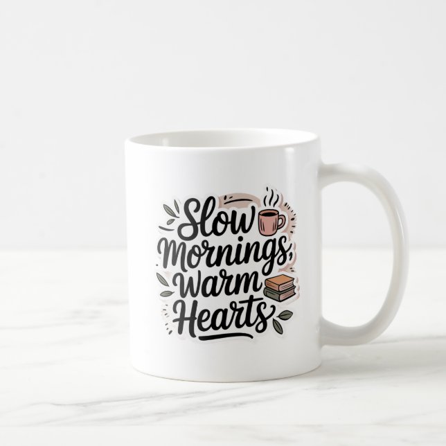 Cozy Minimalist Quote Mug  (Droite)