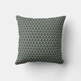 Cozy Modern Geometric Pattern Throw Pillow Kissen