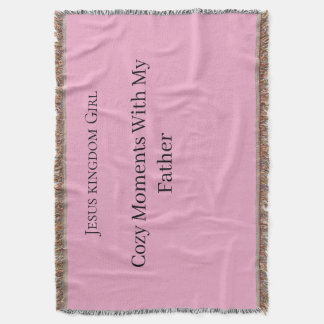 Cozy Moments With My Father Blanket | JKG Decke
