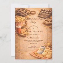 Cozy Movie Night Baby Shower