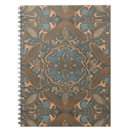 Cozy old pattern notizblock