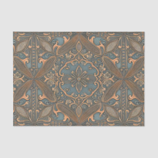 Cozy old pattern seidenpapier