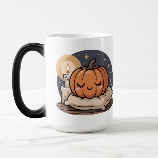 Cozy Pumpkin Dream Mug Verwandlungstasse (Links)