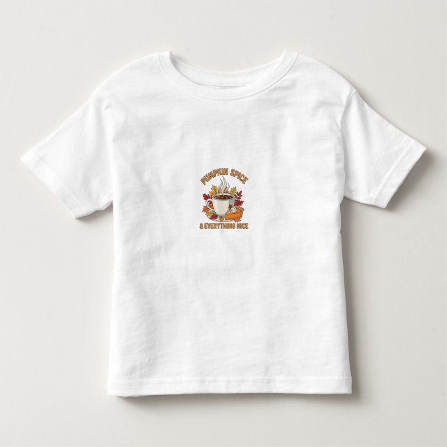 Cozy Pumpkin Spice & Everything Nice T-Shirt - Aut (Vorderseite)