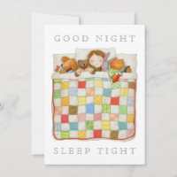 COZY QUILT 4.5x6.25 Flachkarte