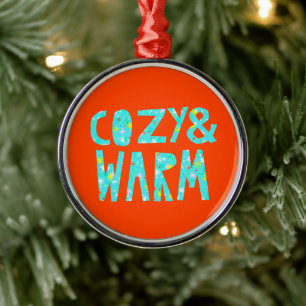 Cozy & Warm Ornament Aus Metall