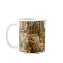 Cozy Winter Garden Floral Cottagecore Mug – Winter