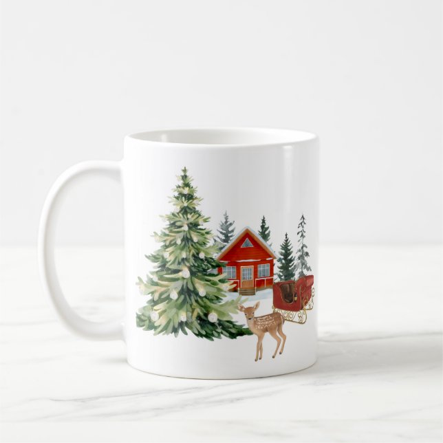 Cozy Winter Mug for Slow Mornings Kaffeetasse (Links)