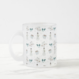 Cozy Winter Wonderland Frosty Mug Mattglastasse