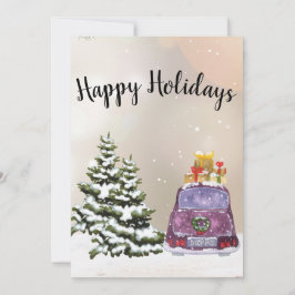 CozyBun Feiertagskarte