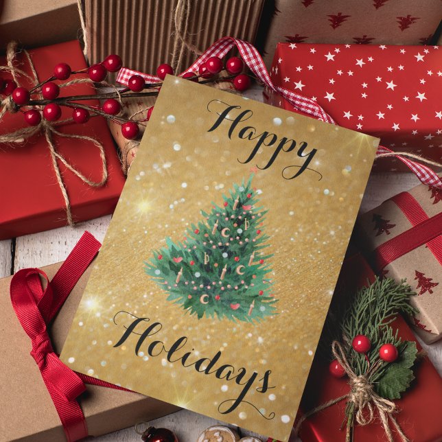 CozyBun Sparkle Feiertagskarte (Von Creator hochgeladen)