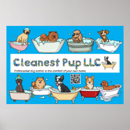 CP Blue Poster