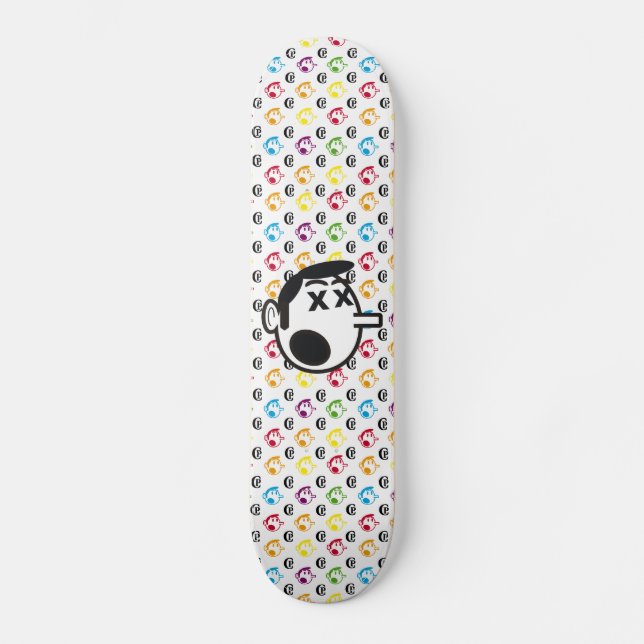 CP-Muster Skateboard (Vorderseite)