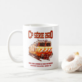 CP Serie 2620 Elektrische Lokomotive. Nez-Casse Lo Kaffeetasse