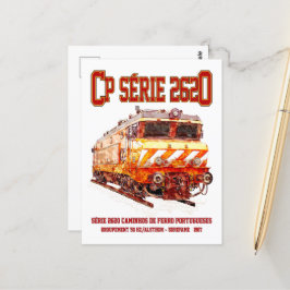 CP Serie 2620 Elektrische Lokomotive. Nez-Casse Lo Postkarte