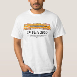 CP Serie 2620 Elektrische Lokomotive. Nez-Casse Lo T-Shirt